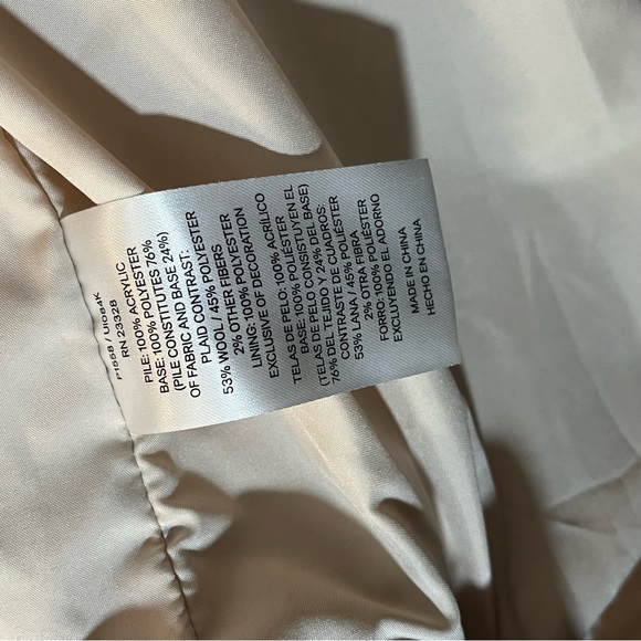 Pendleton Women’s wool trimed pile jacket - Sz M - Picture 7 of 7